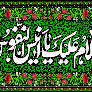 لوحة مخملیة للمراهقين «السلام عليك يا أنيس النفوس» | الإمام الرضا عليه السلام